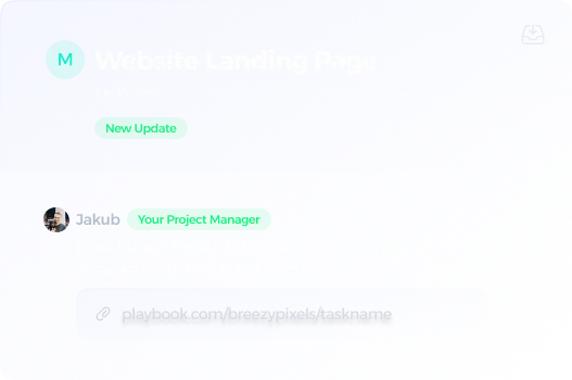 landing-page mockup